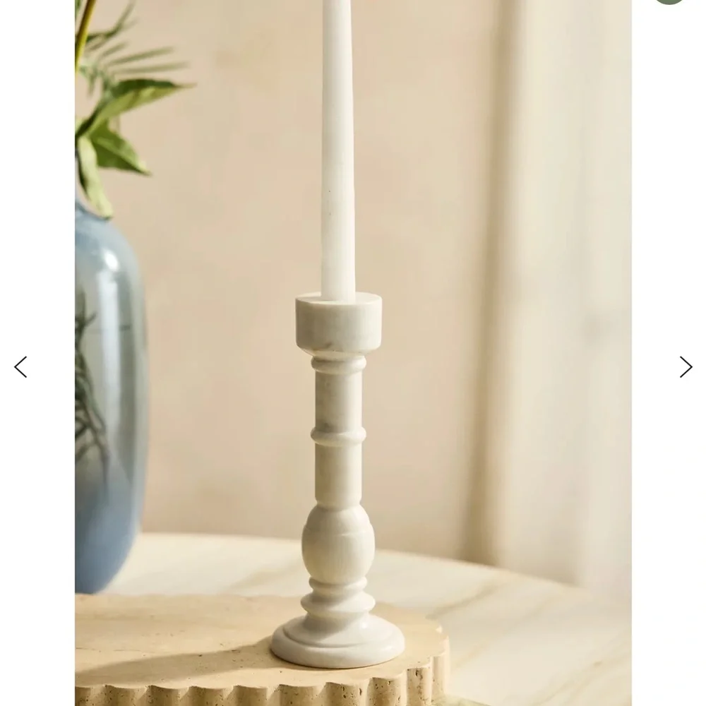 Anthropologie marble taper